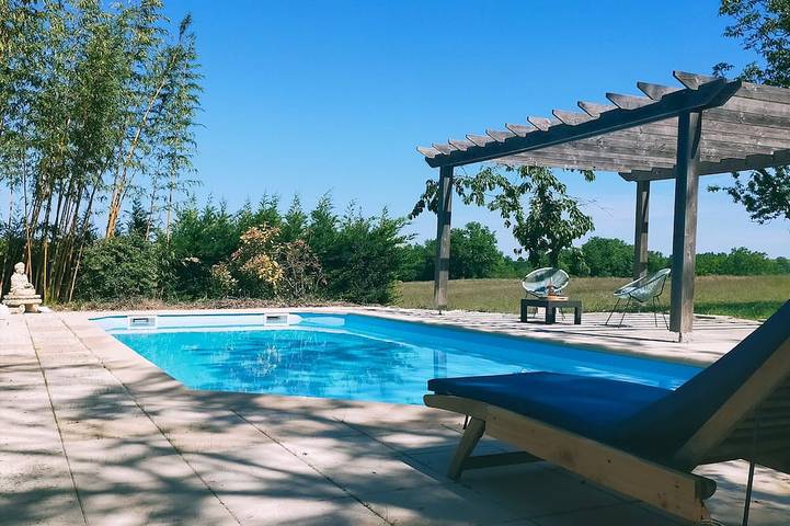 Location de vacances pour 10 personnes à Bourg-de-Visa