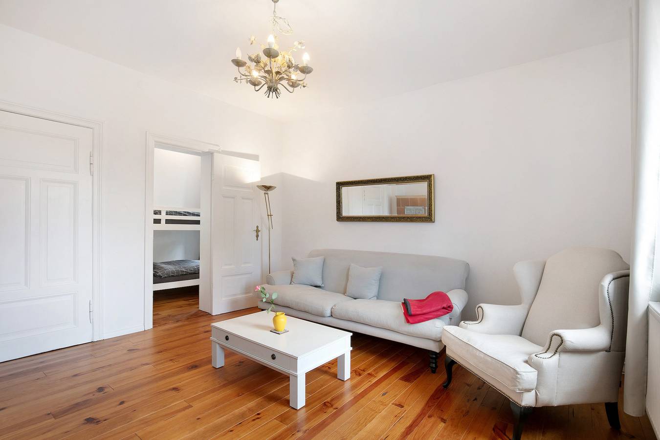 Ganze Wohnung, Ferienwohnung "Die Jute Stube" mit 2 Gemeinschaftsterrassen, Gemeinschaftsgarten und Wlan in Neuenhagen, Bad Freienwalde