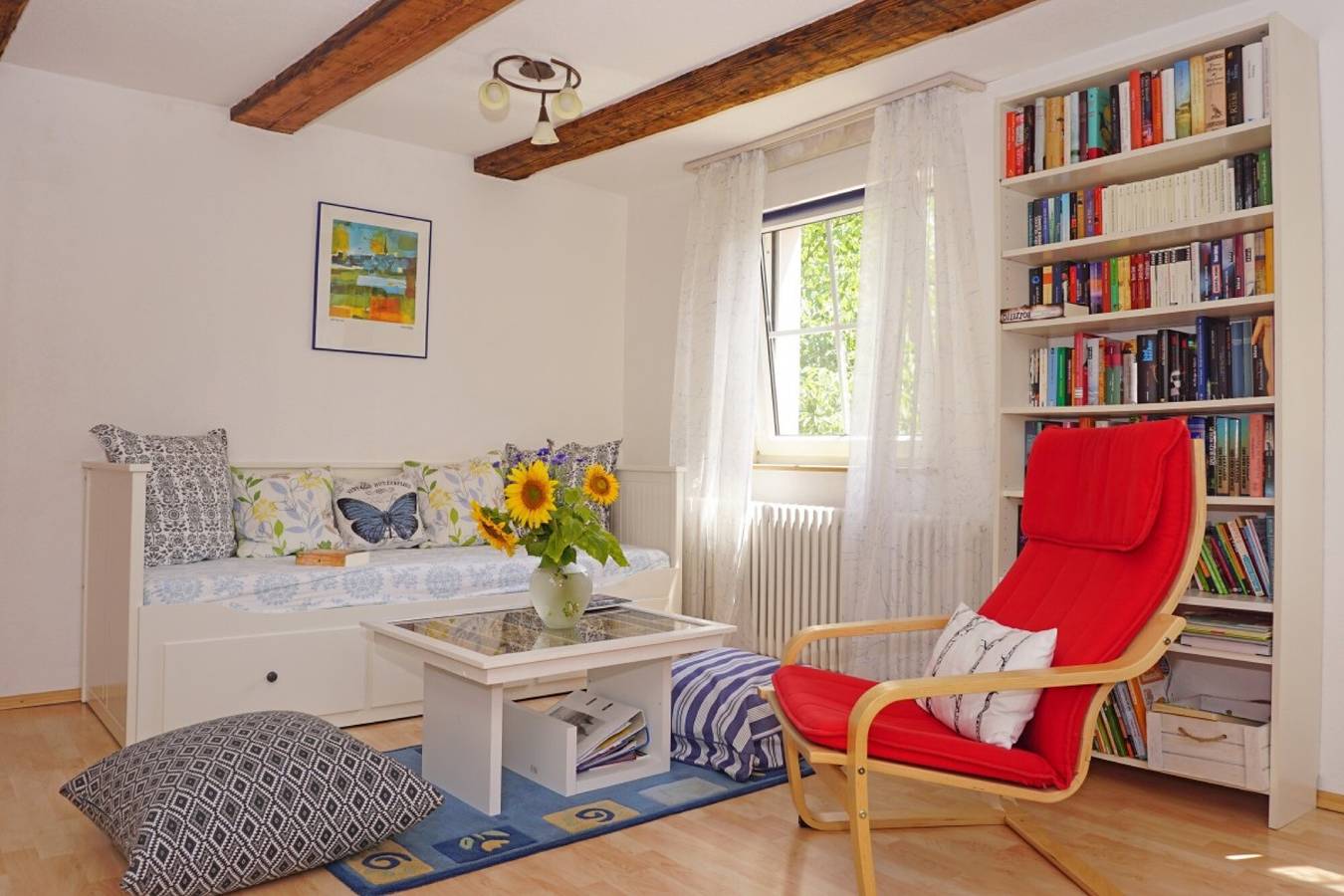 Ganze Wohnung, Ferienwohnung 'Alte Schmiede' mit überdachtem Freisitz, Garten und Wi-Fi in Reichenbach (Baden-Württemberg), Lahr