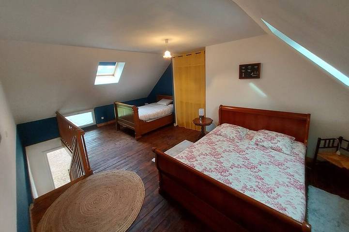 Gîte pour 8 personnes, avec jardin à Woignarue - 3