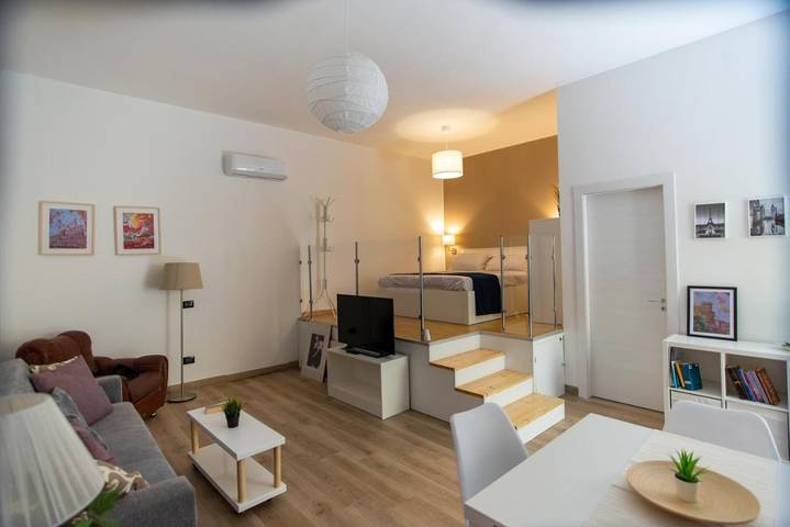 Appartamento per 3 persone, con Balcone e Terrazza nonché Giardino e Panorama a Schiavonea