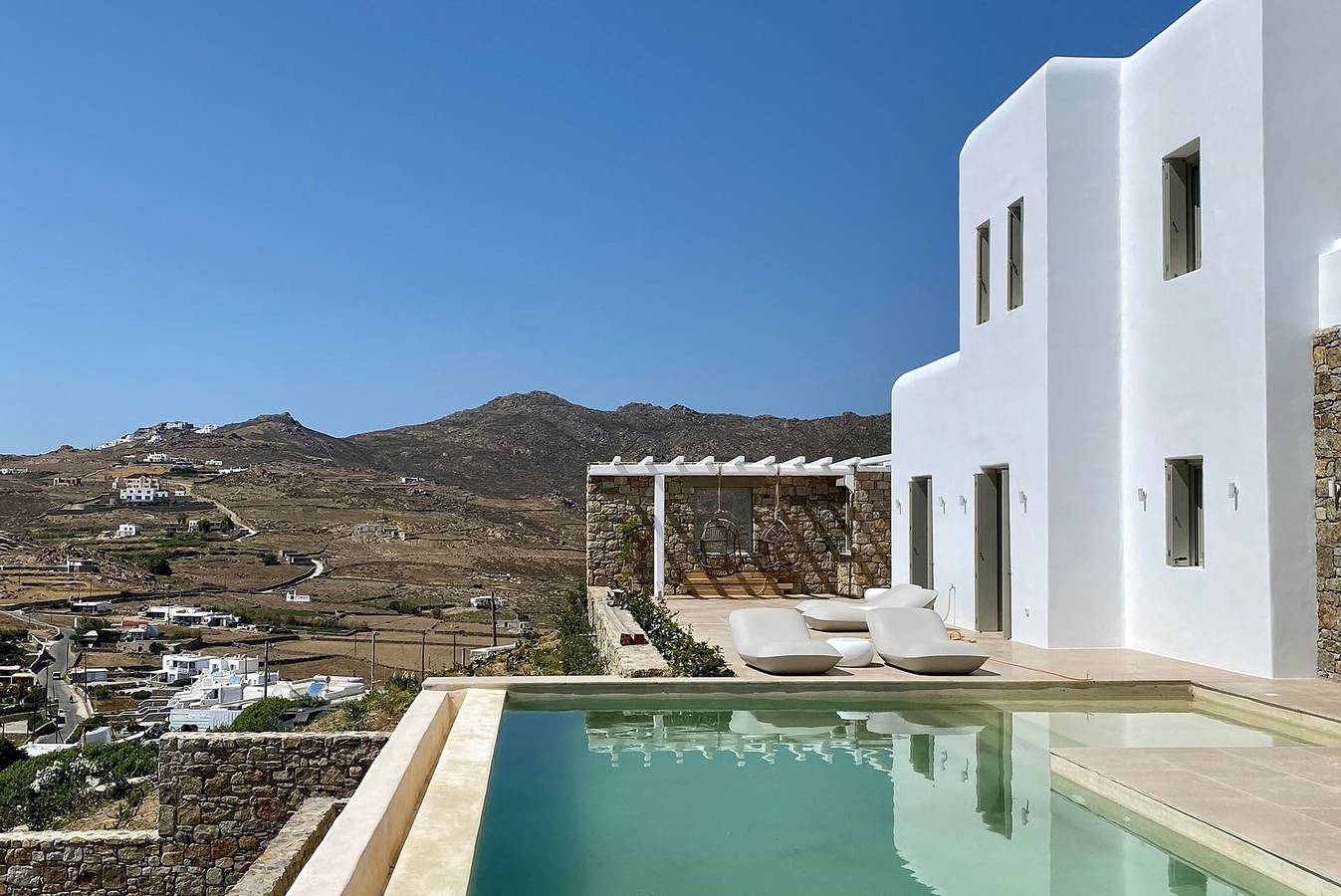 Magical Mykonos Villa | 8 Bedrooms | Villa Beckoning Sea | Amazing Sea Views & Private Pool | Tourlos in Tourlos (Mykonos), Mykonos