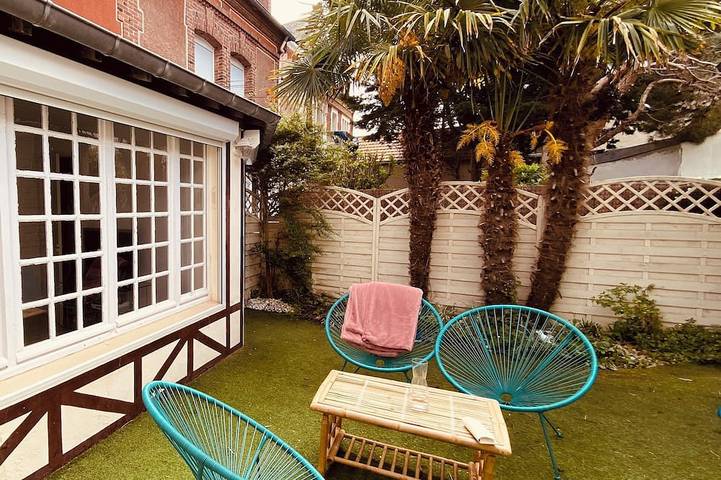 Maison de vacances pour 5 personnes, avec jacuzzi, animaux acceptés à Cabourg