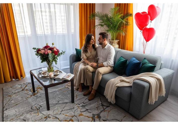 Appartement de vacances pour 4 personnes, avec balcon