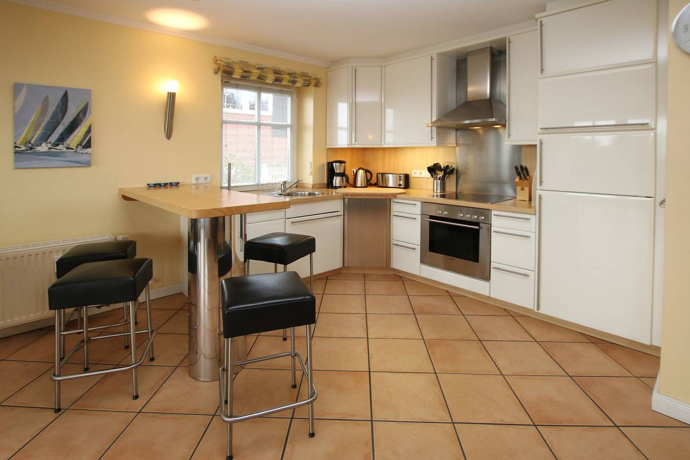 Ganze Wohnung, Ferienwhg. mit 4 Zimmern, auf ca. 118m² im Eg mit Blick auf Meer und Strand. in Wyk auf Föhr (Stadt), Wyk auf Föhr