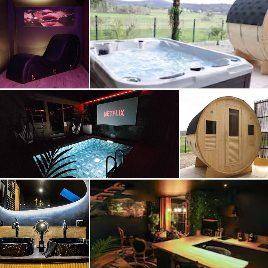 Sanctuaire d'Aphrodite Piscine cinéma & spa in Fêche-l'Église, Jura Francais