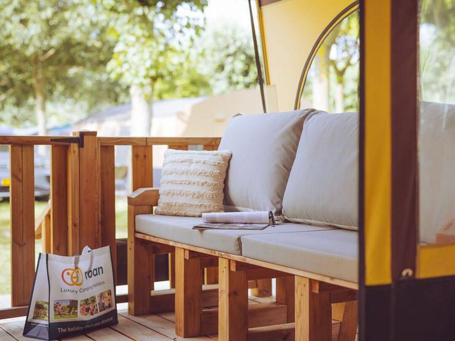 Camping Stella Maris - Tent 6 persons - Lodge Holiday tent in Umag, Istrias Vestkyste
