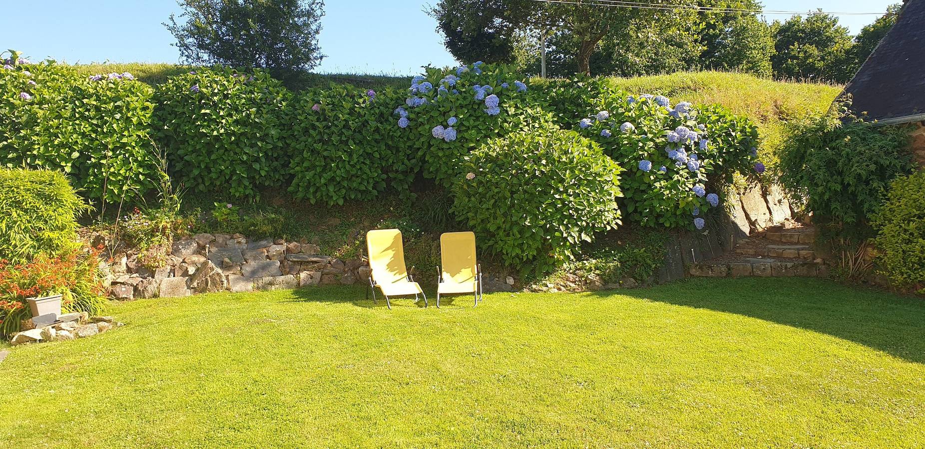 Gîte Lavande – Pen Ar Voas Gîtes mit privater Terrasse, Gemeinschaftsgarten und Wlan in Plestin-les-Grèves, Ceinture Dorée