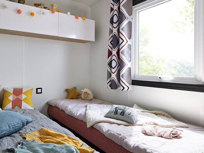 Camping l'Hermitage - Mobilheim 6 personen - Lodge in Guémené-Penfao, Châteaubriant und Umgebung