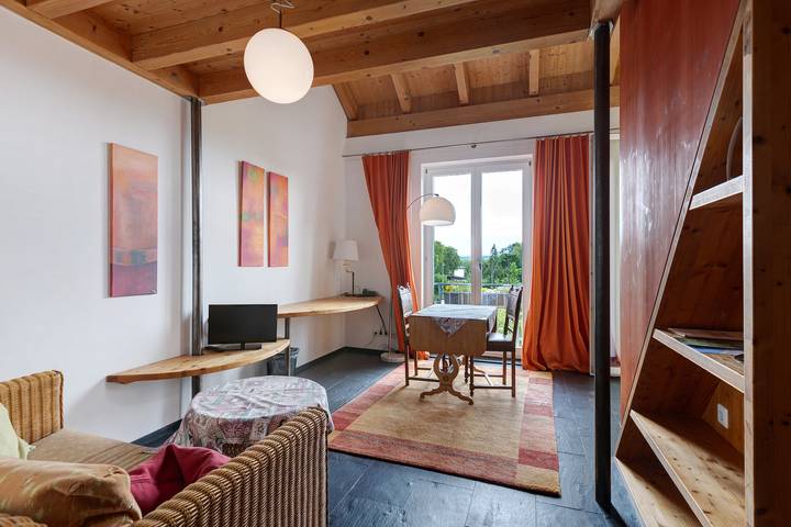 Zimmer für 2 Personen, mit Seeblick und Balkon - 1