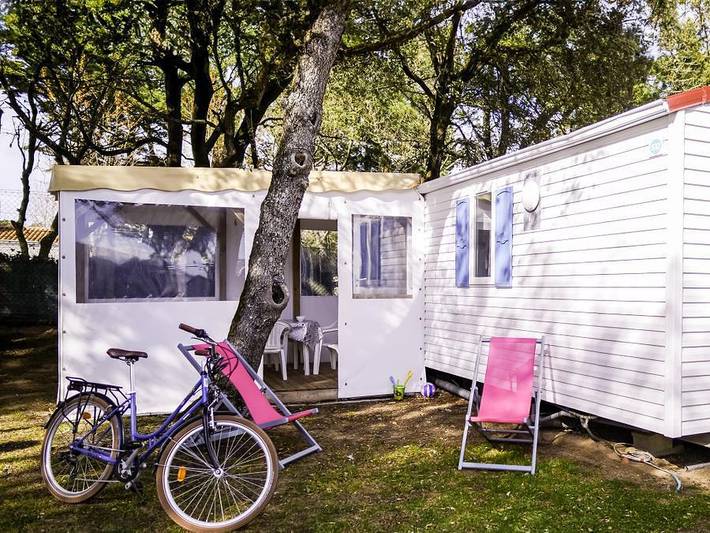 Camping Les Dunes - Mobilheim 4 personen - Fregate in Bretignolles-sur-Mer, Loire-Tal