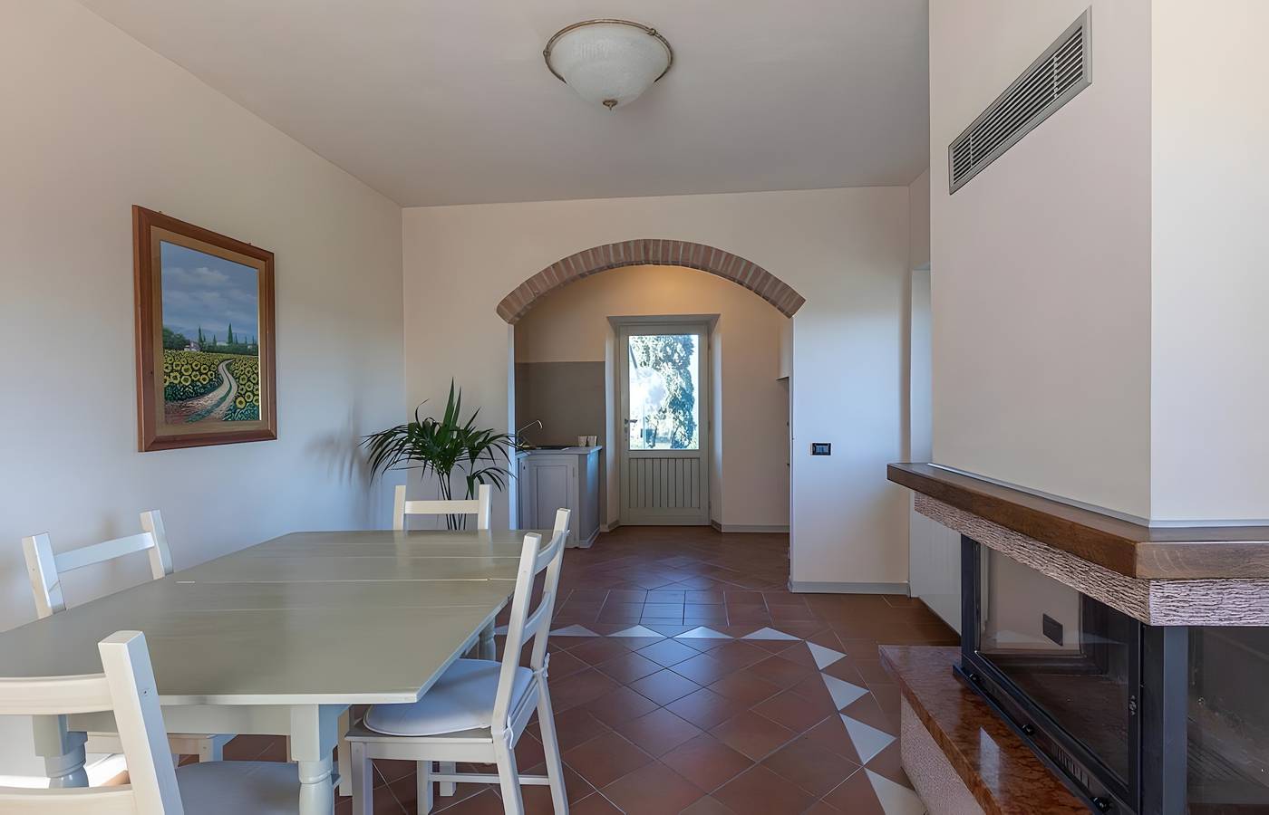 Ganze Wohnung, Ferienwohnung 'Agriturismo Il Ghiaccio - Quercia' mit Gemeinschaftspool, Wlan & Klimaanlage in Suvereto, Etruskische Küste