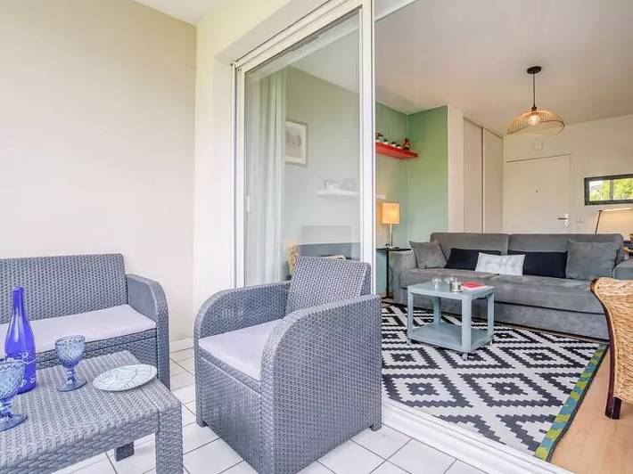 Gîte pour 2 personnes, avec terrasse dans Golf Biarritz Le Phare - 3