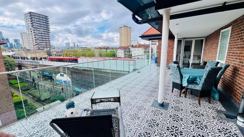 BnB für 2 Personen, mit Whirlpool und Terrasse in London - 3