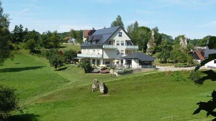 Ferienwohnung für 2 Personen, mit Balkon und Garten in Obertrubach