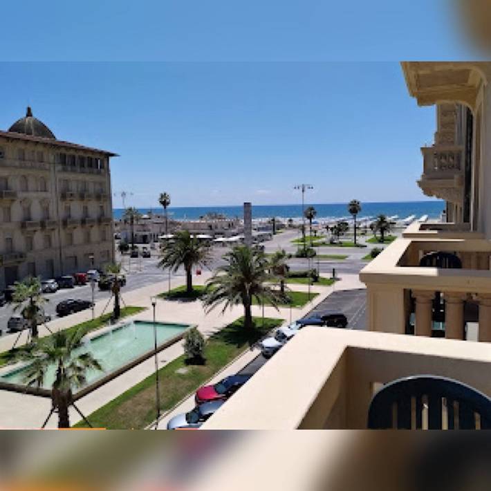 Ferienwohnung für 3 Personen, mit Meerblick und Ausblick sowie Garten, mit Haustier in Viareggio - 4