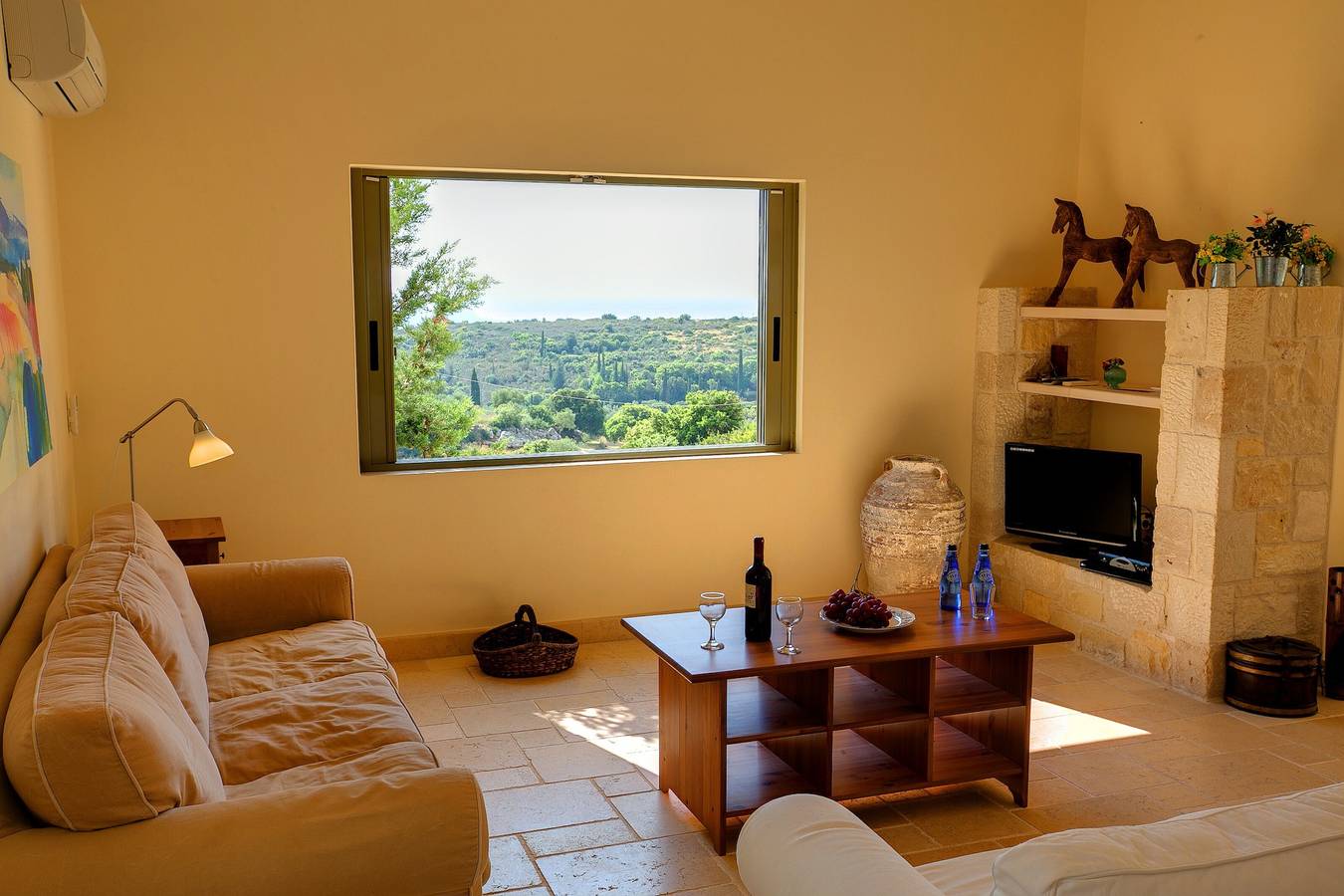 Villa 'Kteni Ideales Resort' with Sea View, Wi-Fi and Air Conditioning in Mousata, Kefalonia