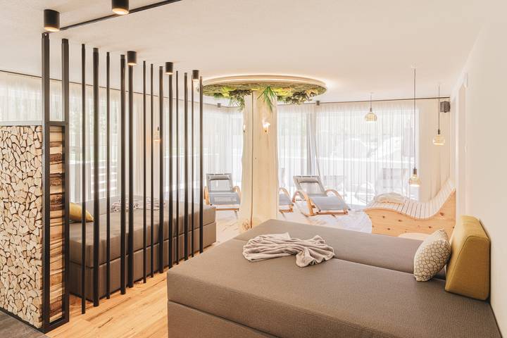 Ferienwohnung für 6 Personen, mit Garten und Whirlpool sowie Sauna, kinderfreundlich