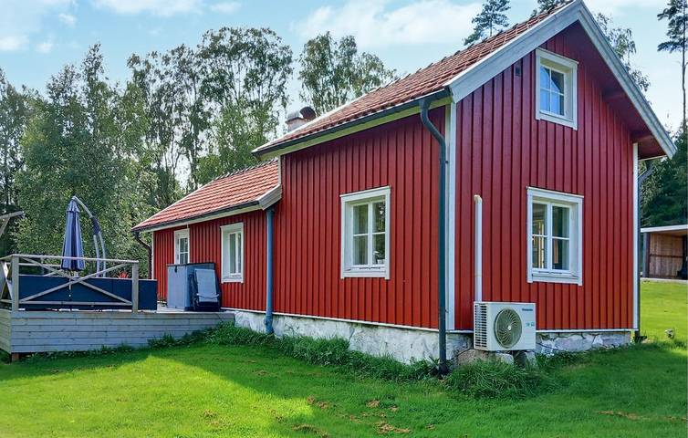 Ferienhaus für 7 Personen mit Terrasse in Marks Kommun, Västergötland