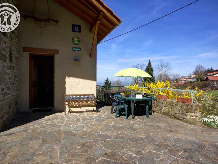 Gîte pour 5 personnes, avec terrasse et jardin, animaux acceptés dans la Loire - 3