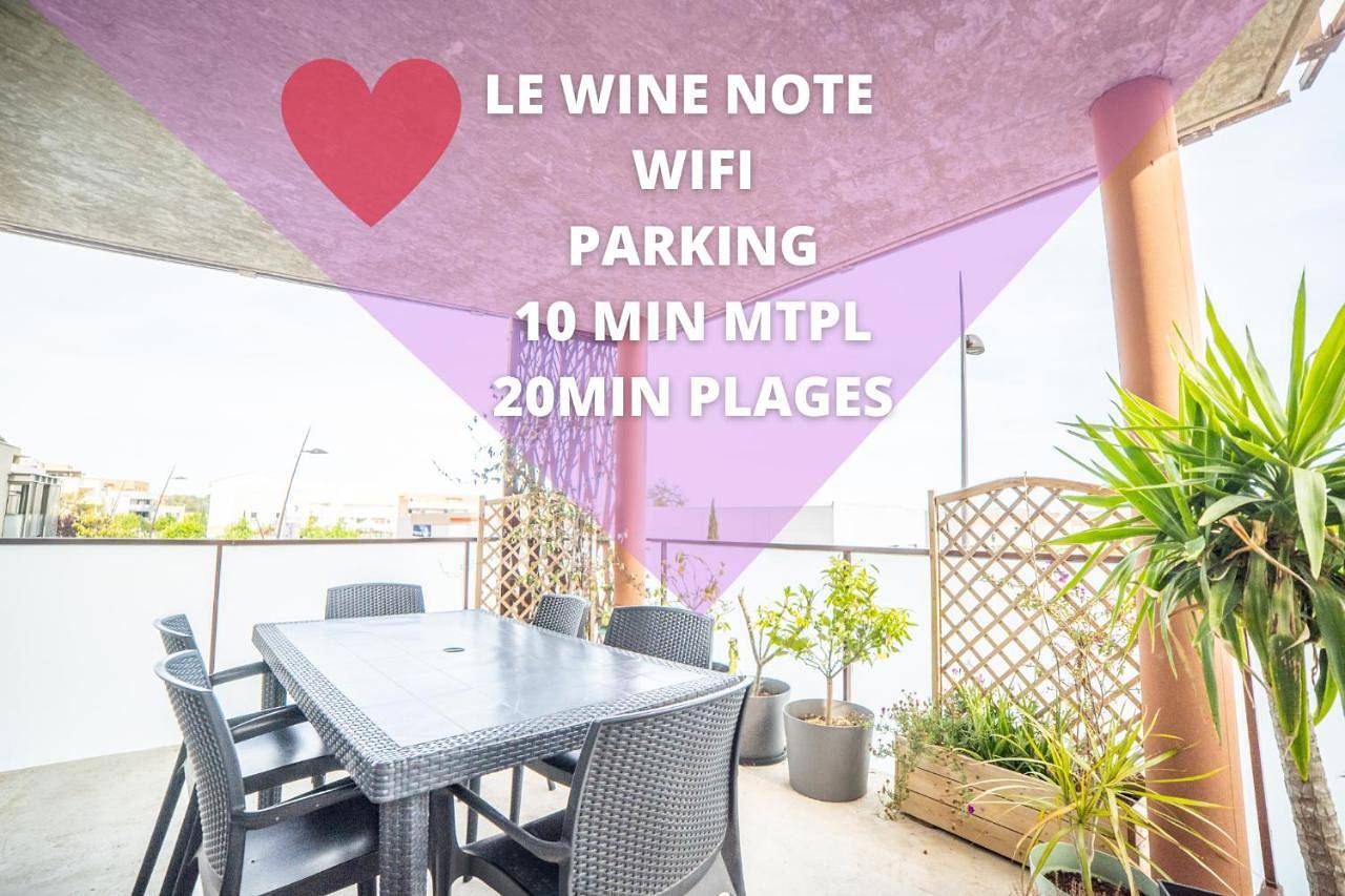 Appartement entier, Le Wine Note - Terrasse- Wifi- Parking -15 mn Mtp in Pignan, Côte méditerranéenne (France)
