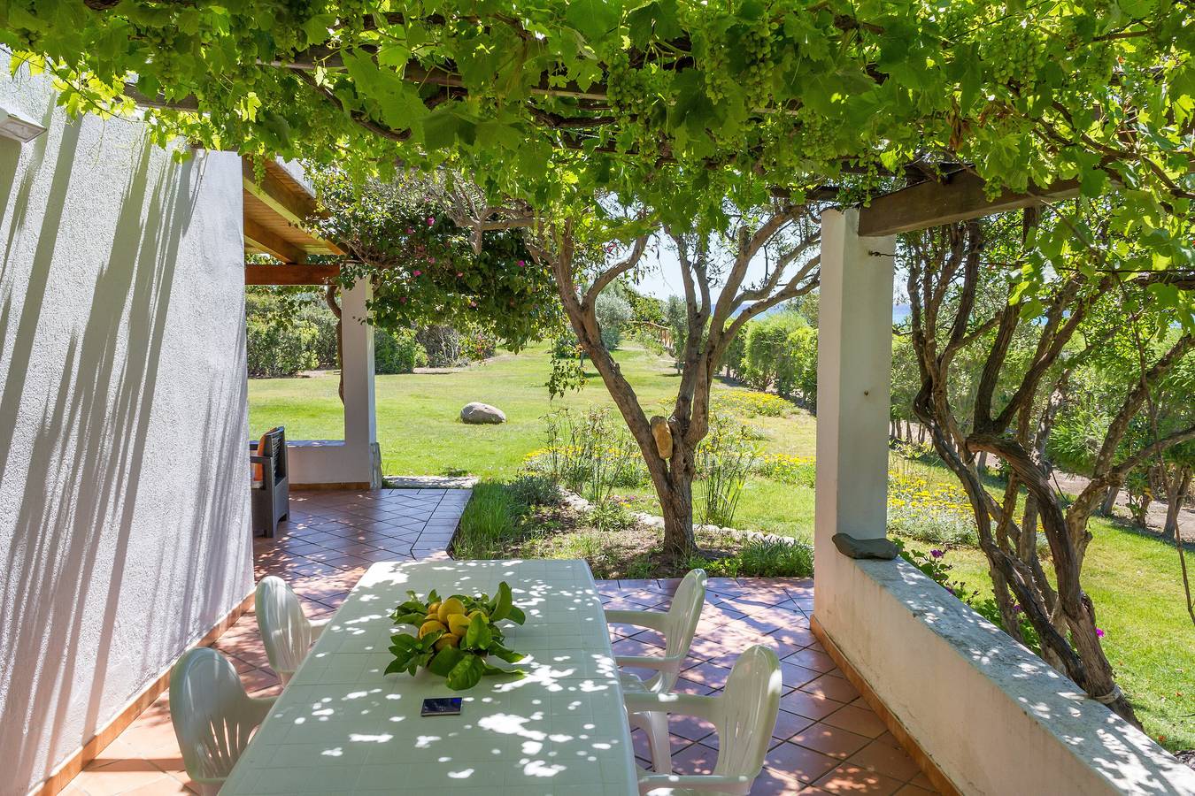 Villa 'Fabio' met Uitzicht op Zee, Wifi en Airconditioning in Costa Rei, Muravera