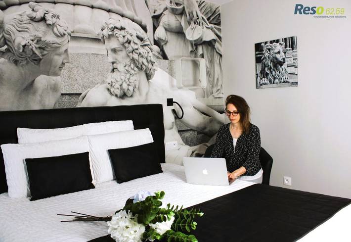 Gîte pour 2 personnes, avec terrasse et jacuzzi à Béthune - 4