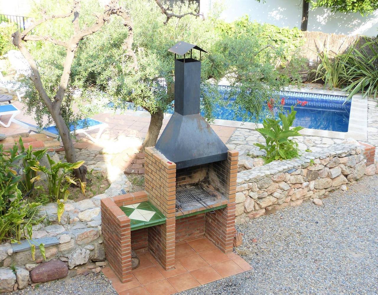 Casa de vacaciones 'Hort De La Cinteta' con vistas a la montaña, piscina y aire acondicionado in Alcover, Alto Campo