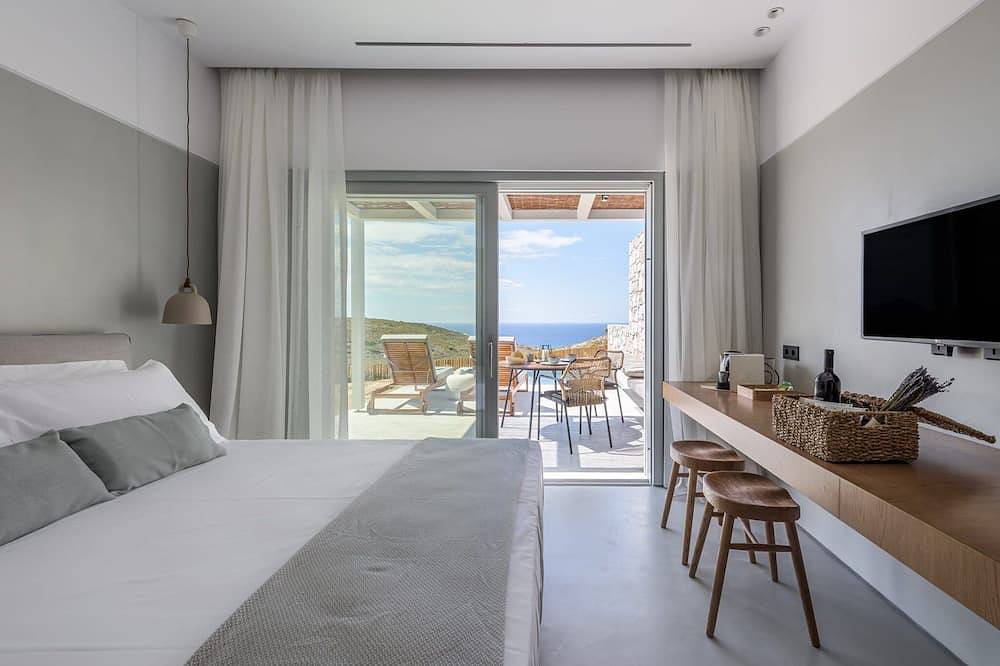 Dazzling Milos Suite | Elysian Suite | Panoramic Views of Milos villages and. in Milos