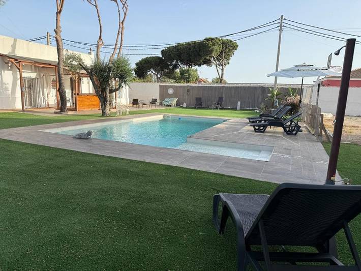 Bungalow für 10 Personen, mit Pool und Garten an der Costa de la Luz - 3