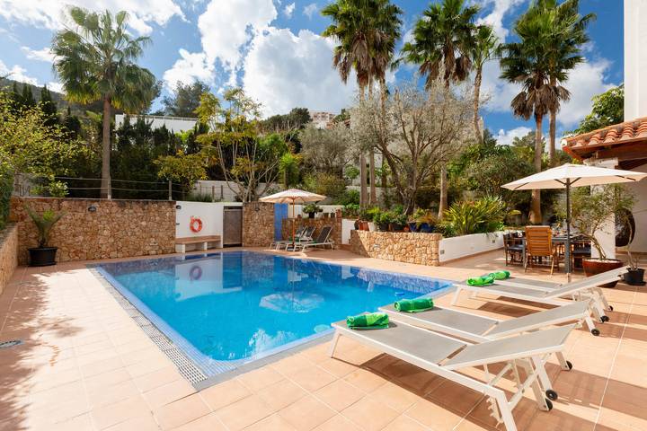 Villa pour 8 personnes avec terrasse in Santa Eulària des Riu, Côte d’Ibiza