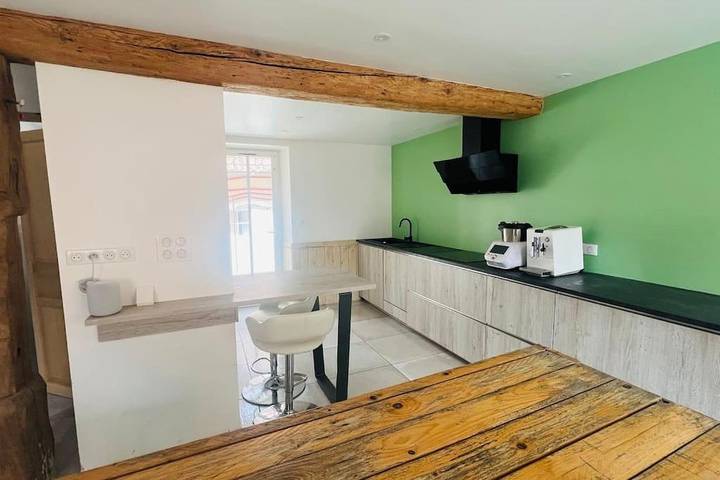 Appartement de vacances pour 5 personnes, avec terrasse, animaux acceptés