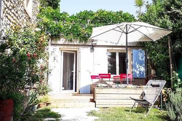 Gîte pour 5 personnes, avec jardin et balcon, animaux acceptés à Saint-Péray