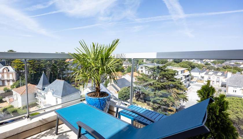 Gîte pour 4 personnes, avec vue et terrasse dans Port D Echouage Pornichet - 4