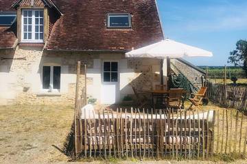 Gîte pour 5 personnes, avec jardin, animaux acceptés à Pouillé