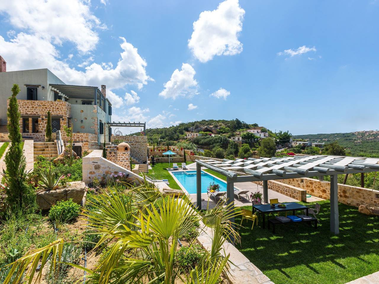 In Achlades mit Privatem Pool in Rethymno und Umgebung