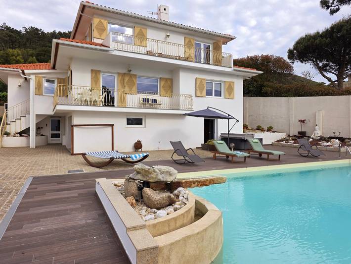 Location de vacances pour 14 personnes, avec jardin et sauna ainsi que vue sur l’océan et piscine à Moledo - 4