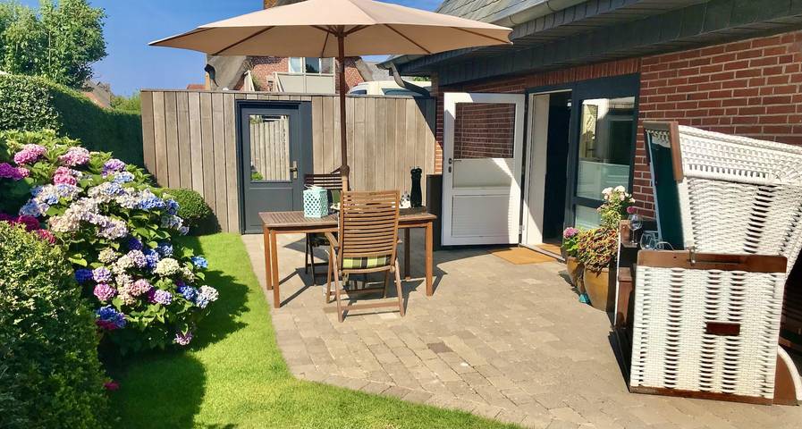 Ferienwohnung für 2 Personen, mit Terrasse und Garten in Westerland, Sylt (Gemeinde)