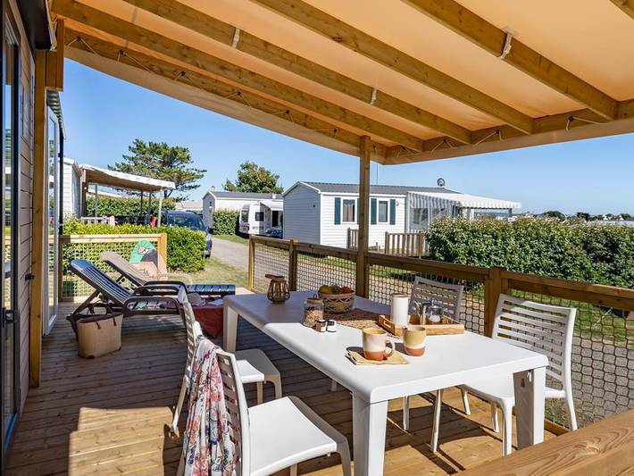 Mobil home pour 6 personnes, avec sauna dans Plage Kerou - 4