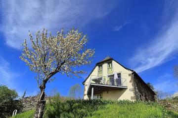 Gîte pour 6 personnes, avec jardin et jacuzzi à Mur-de-Barrez