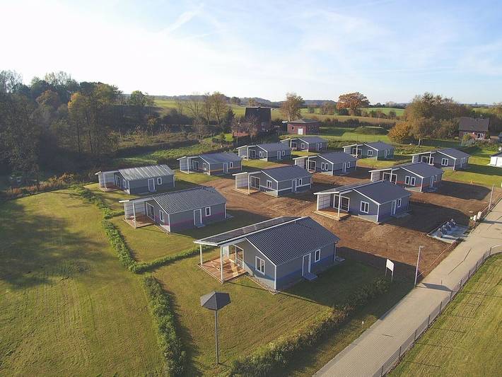 Ferienhaus für 4 Personen, mit Seeblick und Terrasse