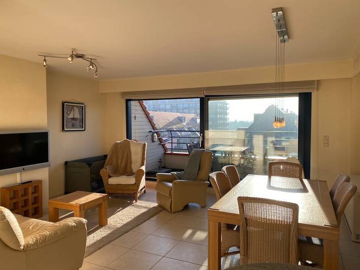 Location de vacances pour 5 personnes, avec terrasse à Nieuwpoort