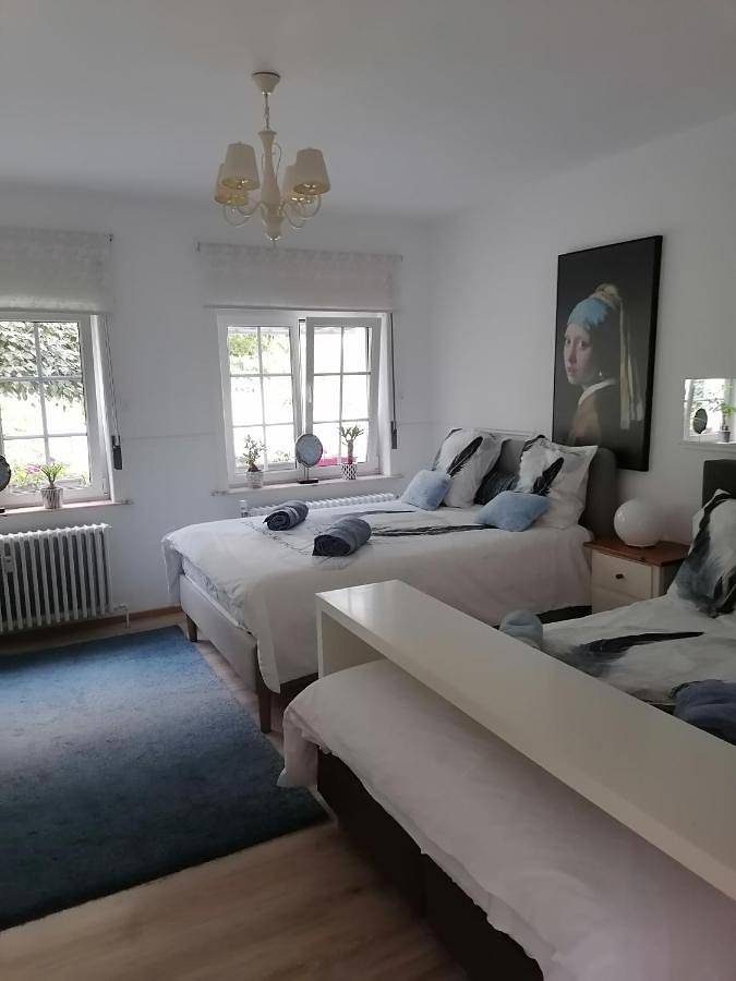 Gîte pour 4 personnes, avec jardin ainsi que piscine et vue, animaux acceptés dans Libramont