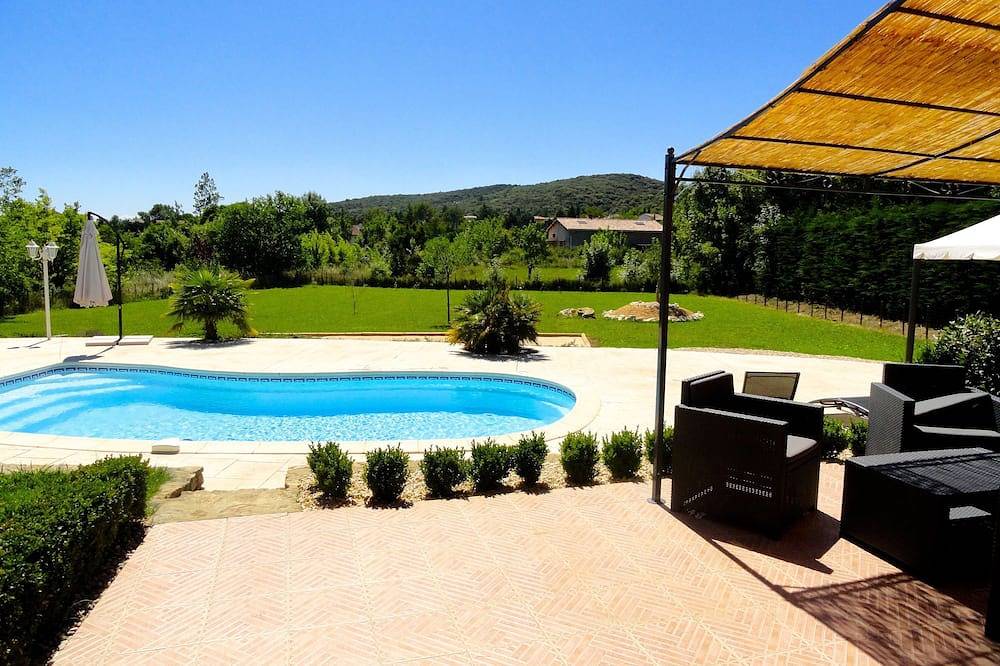 Gard - Proche Uzes - Villa standing 8 pers - Calme - Piscine - Pétanque - Vue in Rousson, Parc national des Cévennes
