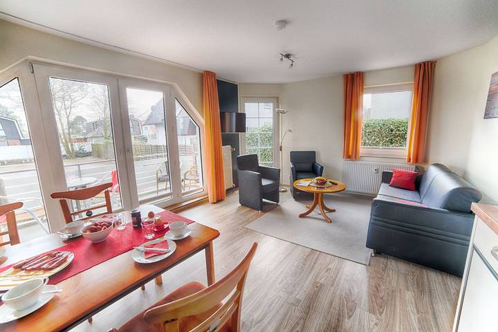 Ferienwohnung für 5 Personen, mit Balkon und Balkon/Terrasse in Duhnen