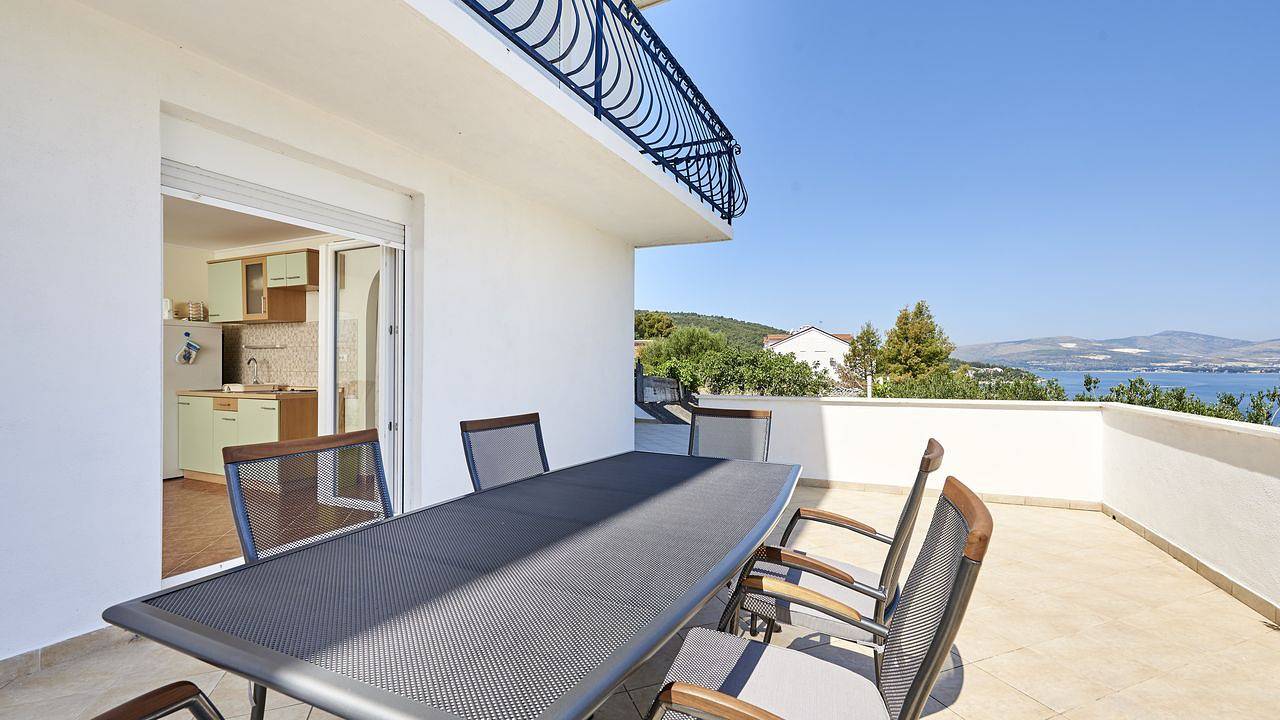 Ganze Ferienwohnung, Ferienwohnung für 4 Personen (40 m²) in Slatine in Slatine, Ciovo
