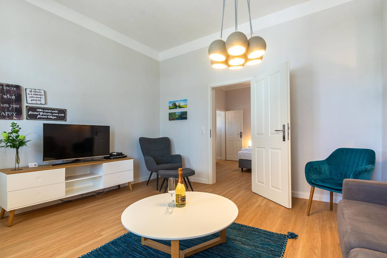 Ganze Ferienwohnung, Villa Iduna / Ferienwohnung No. 3 - Eg mit Balkon nach Süden in Ostseebad Binz, Binz