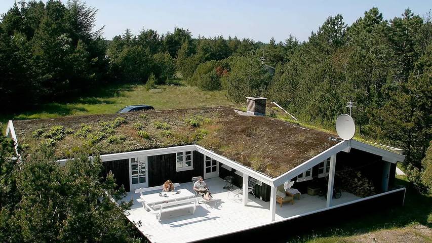 Ferienhaus für 7 Personen, mit Terrasse und Sauna