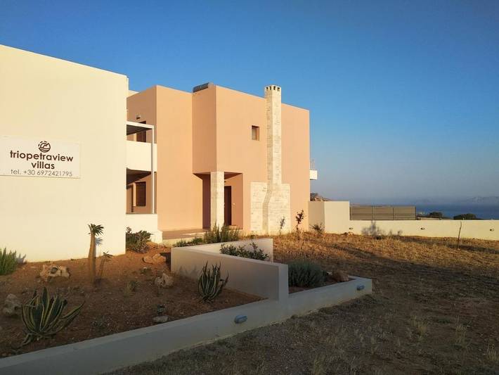 Ferienhaus mit Meerblick für 3 Personen, mit Ausblick und Pool sowie Garten, kinderfreundlich auf Kreta - 2