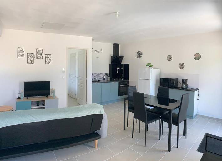 Location de vacances pour 2 personnes, avec Terrasse à Molières (région de Bergerac)